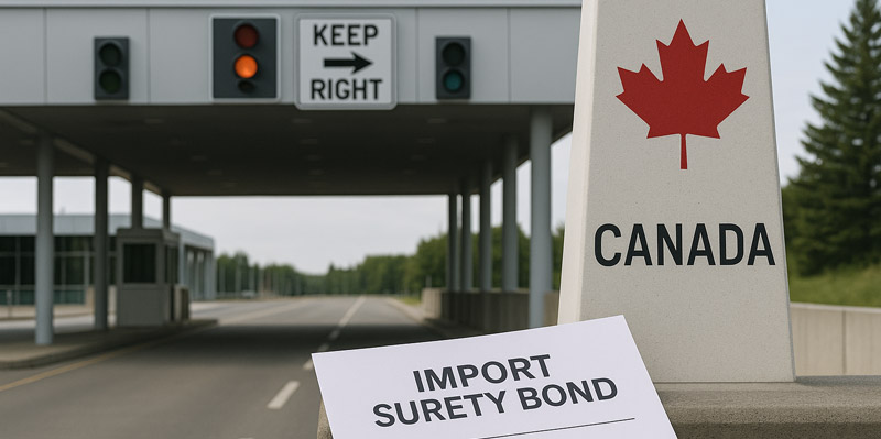 Canada Importer Security Surety Bond