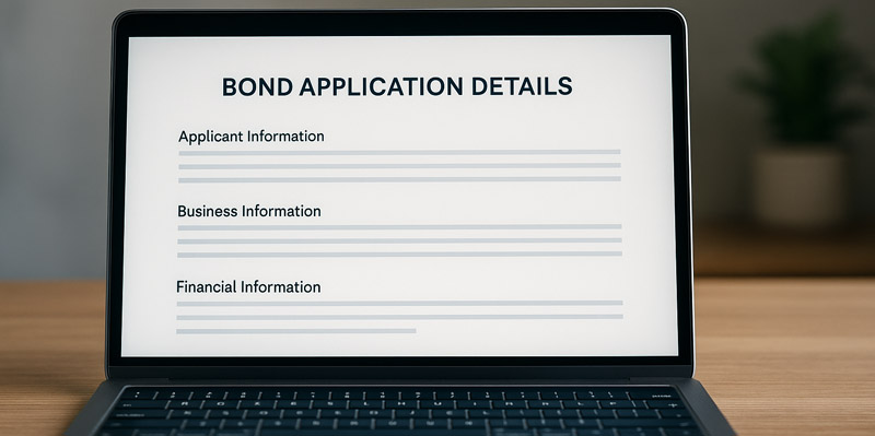Bond Application Details