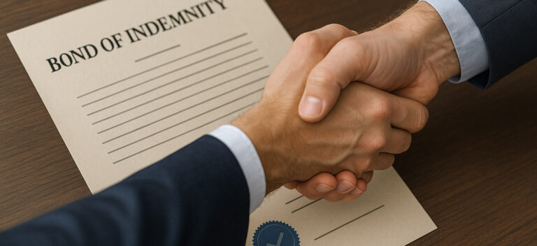 Bond of Indemnity: How It Works and When It's Needed