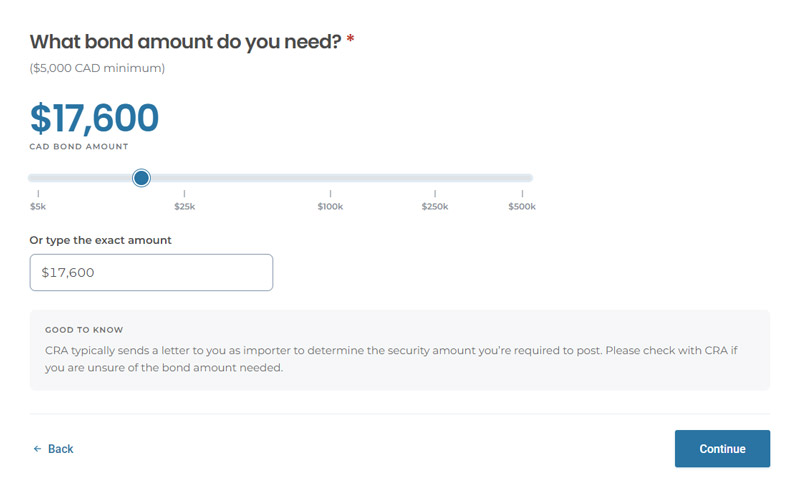 Non-Resident GST Bond Application